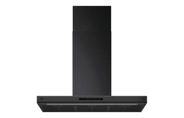 AEG NDB9791AT 90cm Flat Box Chimney Hood - Matt Black